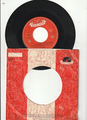 Gus Backus Der Mondschein an der Donau  Böhmische Knödel scheene Musik Single 7 
