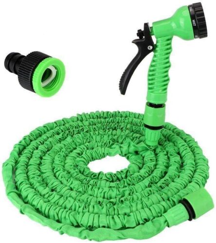 Expanding Expandable Flexible Garden Water Hose w Spray Nozzle 25, 50, 75, 100FT - Picture 10 of 10