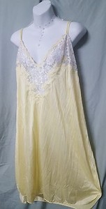 yellow night gown