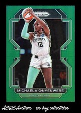 2022 WNBA Prizm Green Prizm #140 Michaela Onyenwere