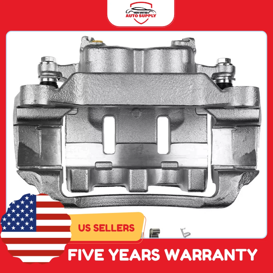 Pinza de freno delantera derecha con soporte para Chevy W4500 W5500 Tiltmaster Isuzu NQR Foto 3 de 3