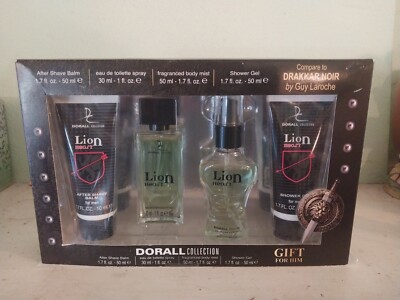 Dorall Collection, Lion Heart gift set - after shave balm, body mist, shower gel