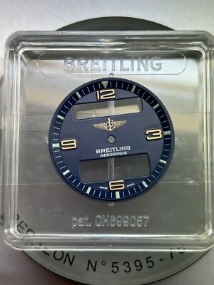 Genuine Breitling Aerospace Blue Dial For F56062 F56059 E56059 E56062 80360