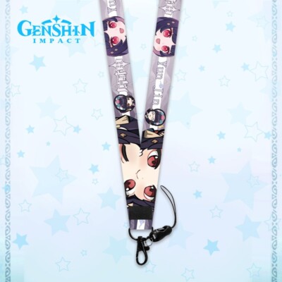 Genshin Impact Yun Jin Anime Cosplay Fashion Clasp Phone Lanyard Roping Gift #19