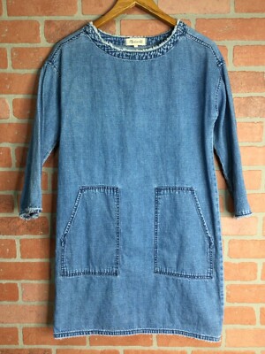 white christmas dresses Farmers Market Dress Denim main image 1