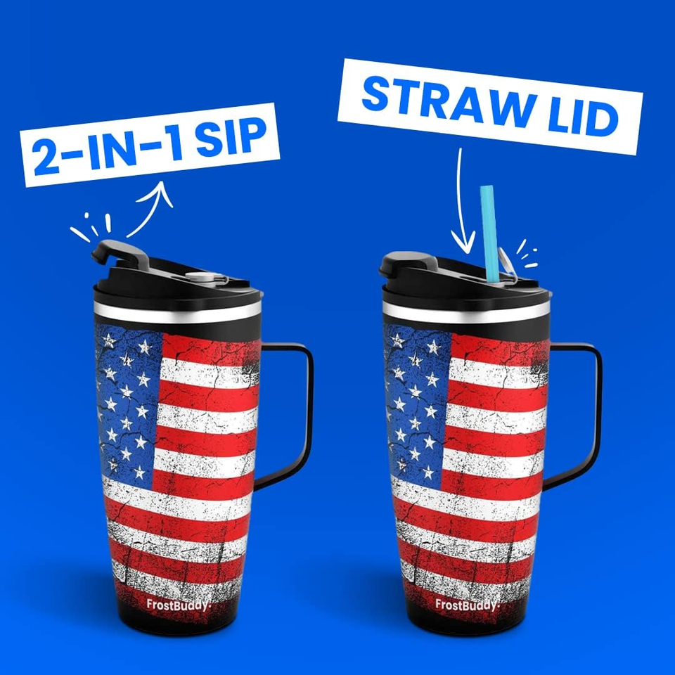  Joe Buddy Insulated Mug Travel Coffee Mug with Handle and Lid