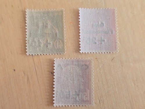 Briefmarke Frankreich 253/255 ** neu ohne Scharnier Ref. FVR 24/41 - Bild 2 von 2