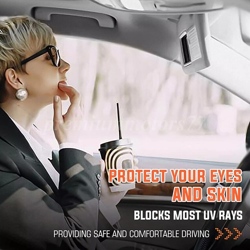 Left Driver Side Gray Sun Visor with Makeup Mirror for Hyundai Elantra 2011-2015 - Foto 3 di 9