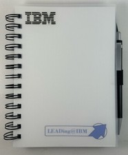 IBM Leading IBM Notebook and Leading IBM Ballpoint Pen IBM Training Vintage