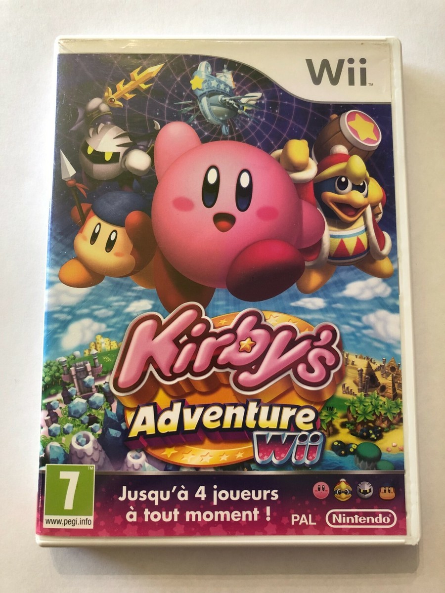 Nintendo Wii Games Kirby's Adventure Wii French