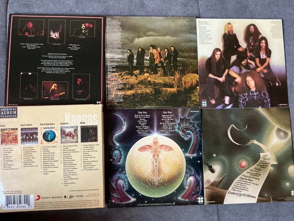 Kansas 5 CD Box • Song For America • Point Know Return • Leftoverture • Masque - Bild 3 von 4