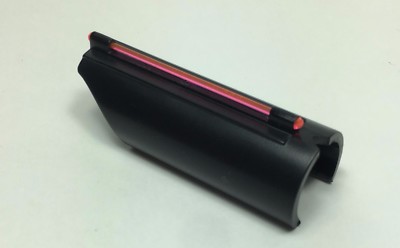 TACFUN Universal Shotgun Fiber Optic Front Sight - Red Snap-On For Mossberg & Remington