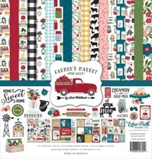 Echo Park FARMER's MARKET 12x12 Collection Kit Scrapbook Family Farm FM284016 fs