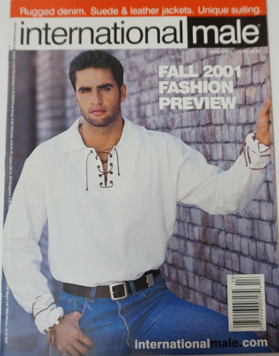 INTERNATIONAL MALE CATALOG FALL 2001 FASHION PREVIEW | eBay