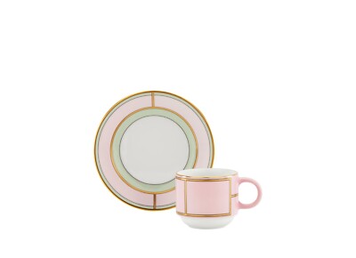 Ginori 1735 Diva - Kaffeetasse Mit Untertasse Diva Rosa Richard Ginori