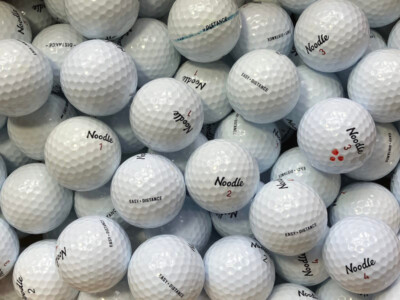 75 Golfbälle Taylor Made Noodle Distance AAA/AAAA Qualität Lakeballs Bälle