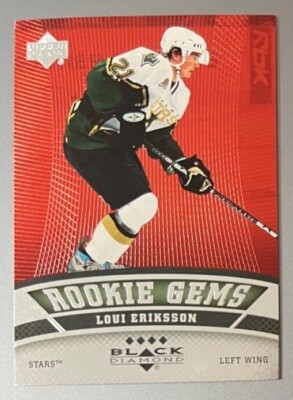 2006-07 Black Diamond Ruby #209 Loui Eriksson RC RARE! /100