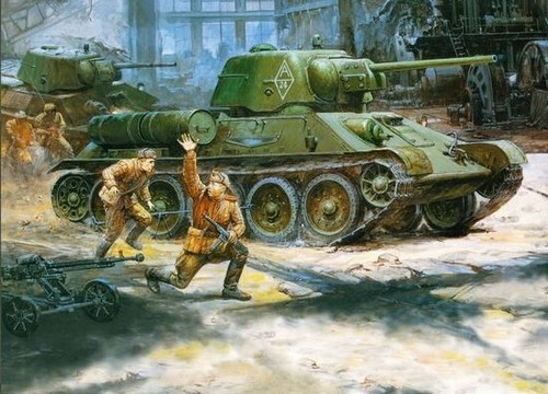✰SHIPS FREE/US✰ T-34/76 C & Soviet Red Army Infantry 1/72 Revell/MATCHBOX - Picture 1 of 10