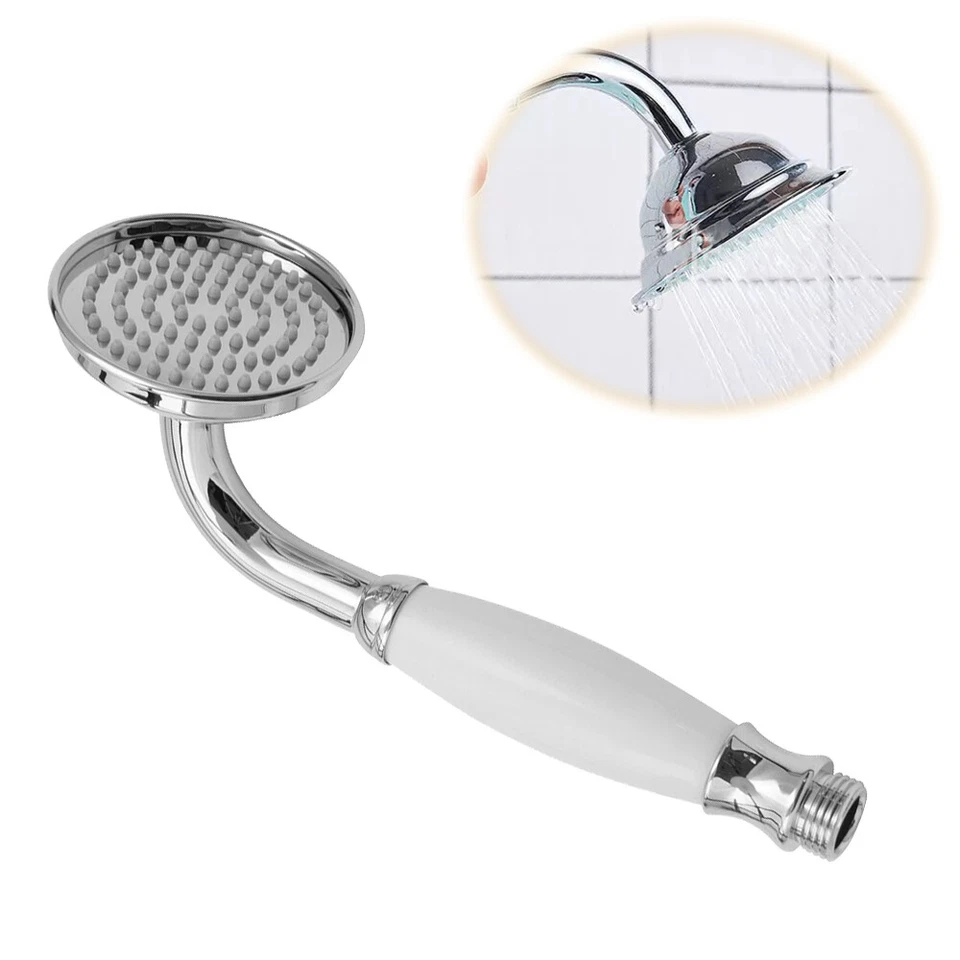 Handbrause Retro Nostalgie Duschkopf Brause 1/2 " Schlauch Anschluss - - Bild 4 von 4