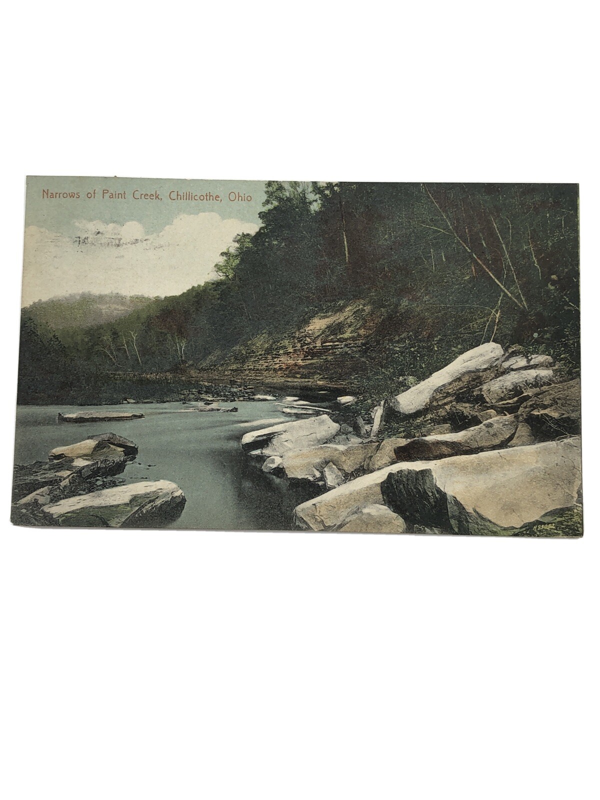vtg 1910 Postcard Paint Creek Chillicothe Ohio OH Ross County eBay