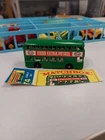 1960s Vintage Lesney Matchbox Series No 74 GREEN DAIMLER BUS ESSO EXTRA England