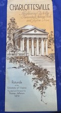 CHARLOTTESVILLE VIRGINIA  SET OF 2 BROCHURES ...