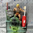 Vintage 1980’s He-Man Talking Toothbrush Holder - Castle Grayskull - Not Working