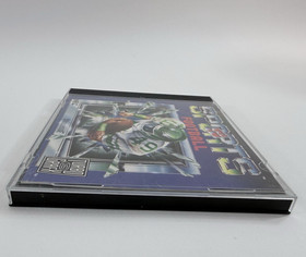 TV Sports Football (TurboGrafx-16, 1990) Game. Case, and Manual - Tested