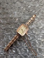 agete Agete K18GP Rose Gold Jewelry時計NEWbatteryworking