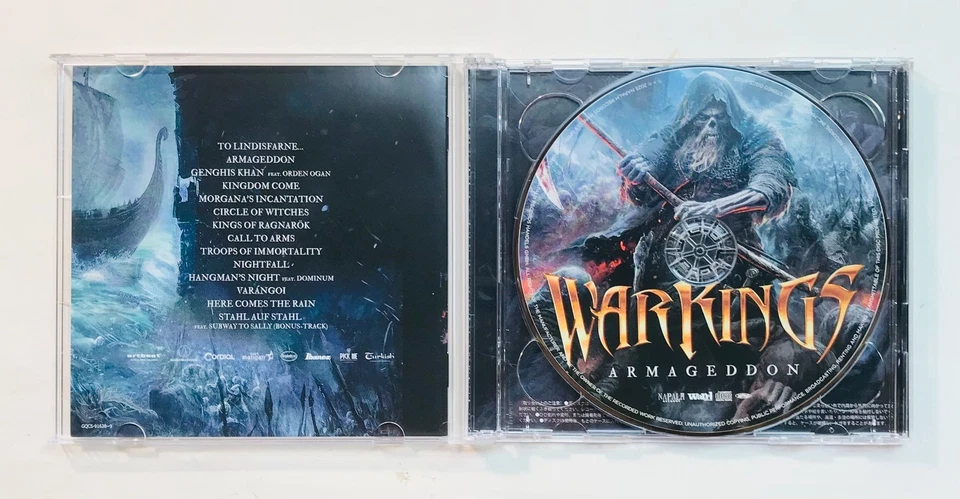 WARKINGS- Armageddon 2 CD set- Japanese import with OBI - Image 3 of 4