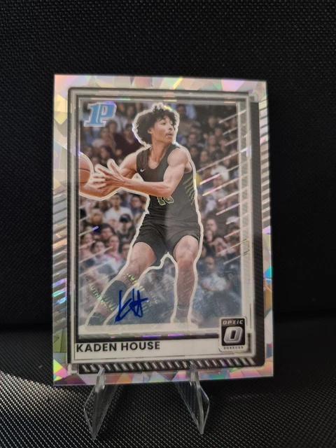 2025-26 Donruss Kaden House Fractured Glass Auto /25