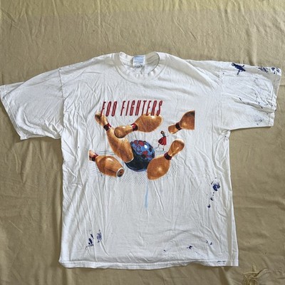 Foo Fighters ボウリングピン Tシャツ XL 90s Vintage T-Shirt Foo Fighters Bowling Pins Ball Size XL 1996