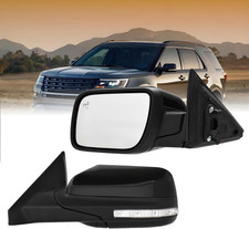 Left Driver Side Mirror for 2011-2019 Ford Explorer with Heated/Power Glass/Turn