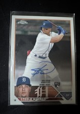 2023 Topps Chrome - Rookie Autographs Steele Walker #RA-SW (AU, RC)