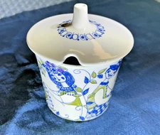 Vintage Figgjo Flint Turi-Design Norway Lotte Sugar Bowl With Lid