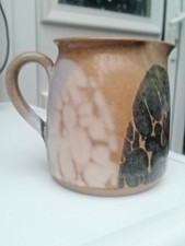Vintage Diana Worthy Crich Pottery stoneware Medium size jug 12cm Tall In V.G.C.