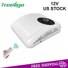 12V RV Heating Cooling Air Conditioner Electric AC Rooftop Unit For Caravan RV
