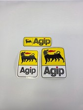 Adesivo Agip Vintage Vari modelli e misure