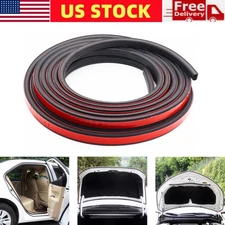 US STOCK 33FT B-Shape Rubber Car Window Door Seal Strips Hollow Edge Guard Parts