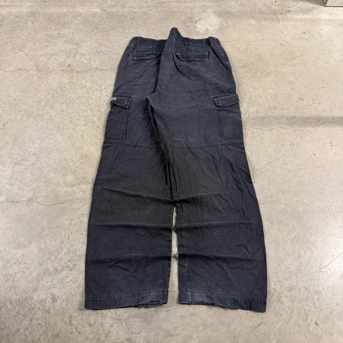 Y2K Vintage 2000s Skater Grunge Baggy Harley Davidson embroidered cargo pants - product listing photo