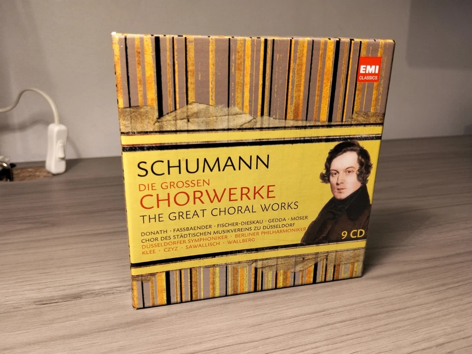 Schumann: Great Choral Works - 9 CD Set - Very Good - EMI Classics - Image 2 of 3
