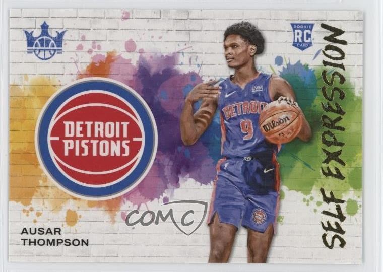 2023-24 Panini Court Kings Self Expression Ausar Thompson #22 Rookie RC