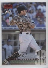 2018 Topps Stadium Club Red Foil Christian Villanueva #18 0wp8