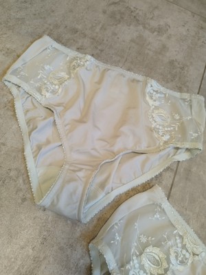 2x Felina Conturelle Provence Hochgeschnittener Slip Größe 46 - Mintgrün - Neu