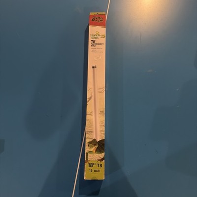 Zilla Tropical Series 25 T8 Fluorescent Reptile Bulb 18'' 15W with UVB