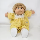 Cabbage Patch Kids Vintage Doll 1978-1982 Mold 3 Blonde Hair Green Eyes Dimple