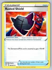 Rusted Shield 061/072 Shining Fates Uncommon Trainer Item