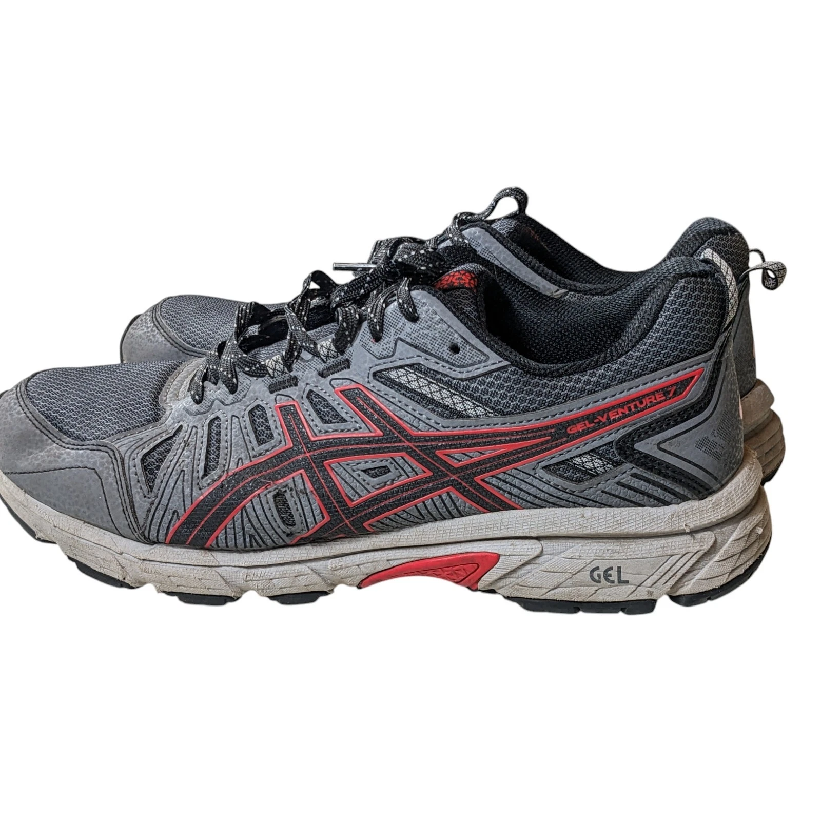 Scarpe da trail running ASICS Gel Venture 7 da uomo taglia 9 comode palestra 1011A560