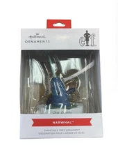 Hallmark Elf Narwhal Christmas Ornament New With Box
