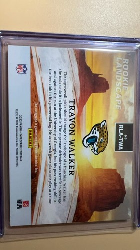 2022 Panini Impeccable - Rookie Landscape AUTO Travon Walker /49 (AU, RC) - Picture 3 of 3